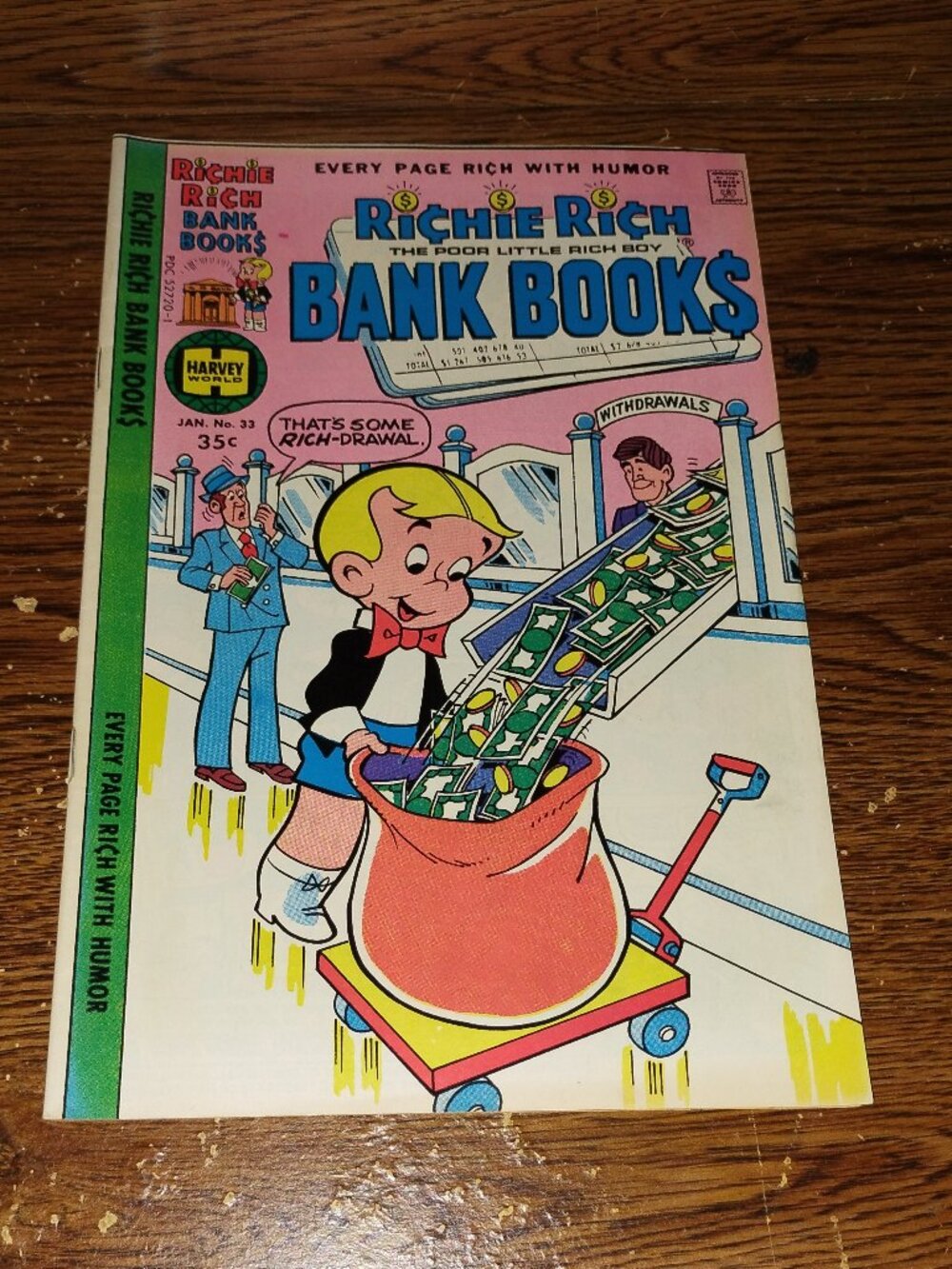 Richie Rich Bank Books #33  (Harvey Comics, 1978)